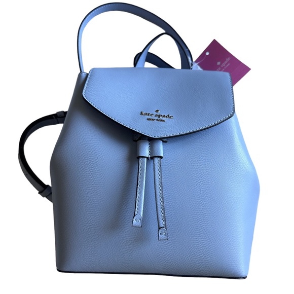 Kate Spade ♠️ New York, Medium Flap Saffiano Backpack - Picture 2 of 11